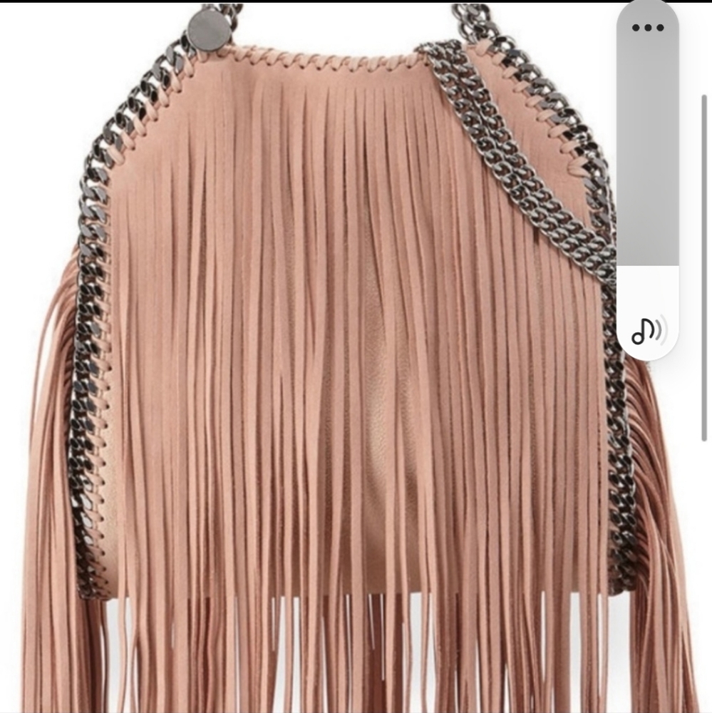 Stella McCartney Fablella tiny Fringe bag